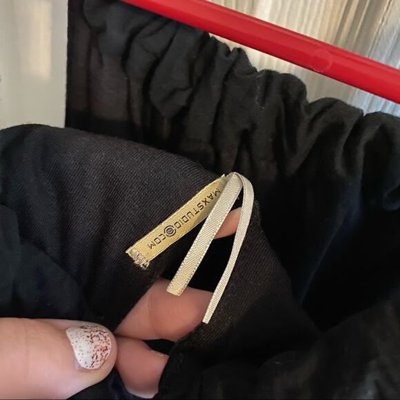 Max Studio Little Black Shift Dress Sleeveless Size XS - Picture 7 of 9